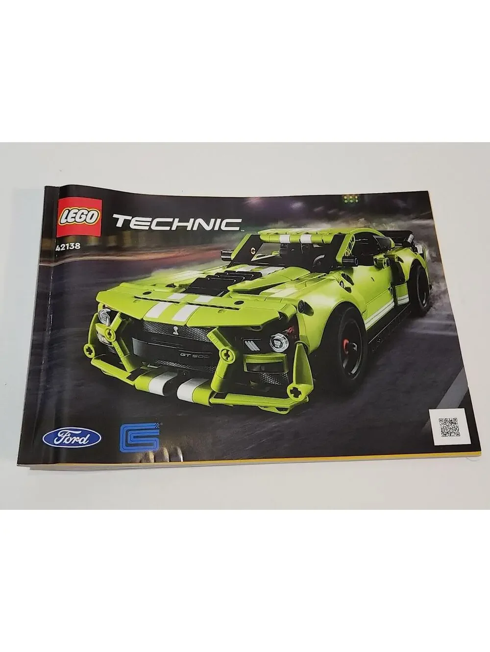 Lego Technic 42138 Ford Mustang Shelby GT500 Manual Only